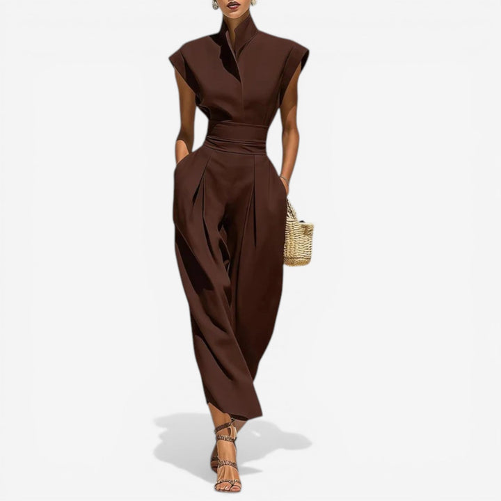 Addison™ Jumpsuit with High Collar