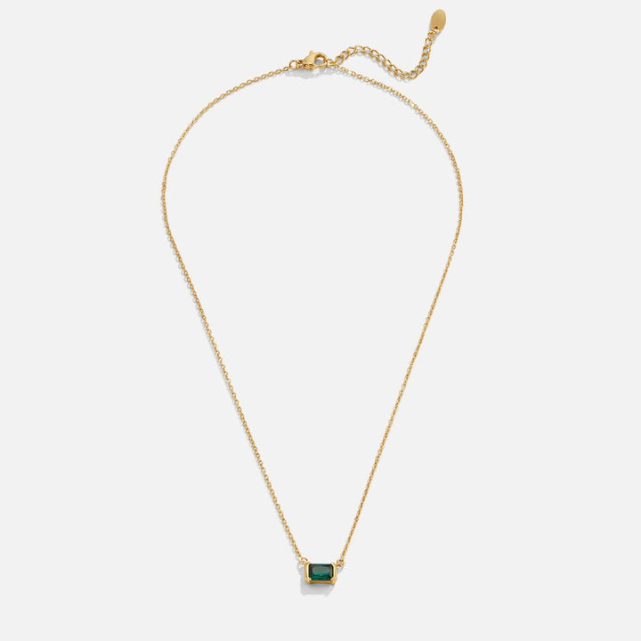 Money Green Emerald Necklace