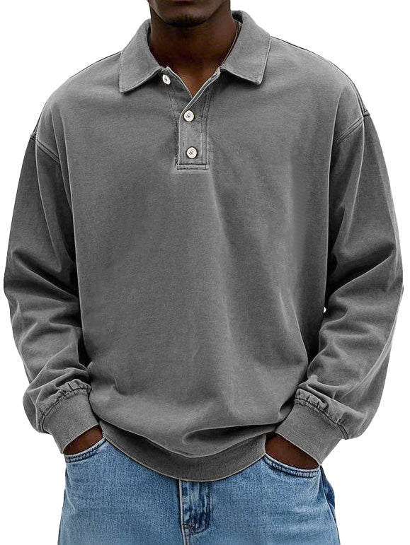 NOVAE | CASUAL POLO SWEATER