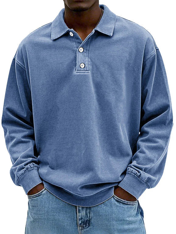 NOVAE | CASUAL POLO SWEATER