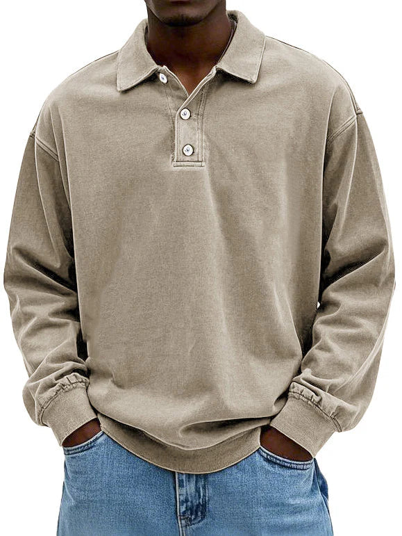 NOVAE | CASUAL POLO SWEATER
