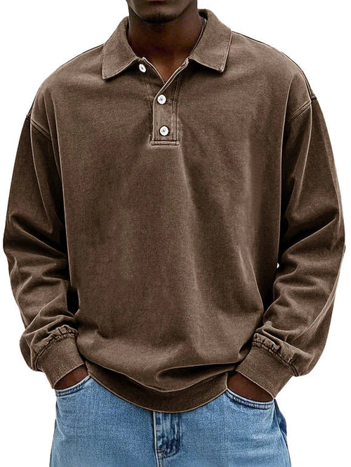 NOVAE | CASUAL POLO SWEATER