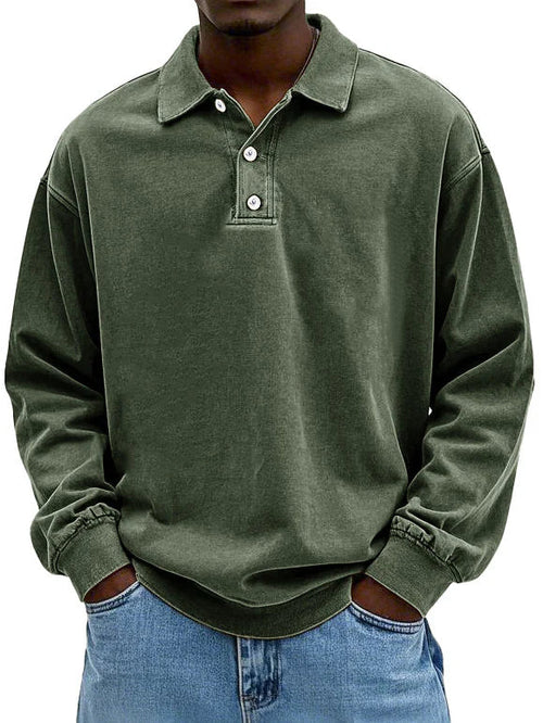 NOVAE | CASUAL POLO SWEATER