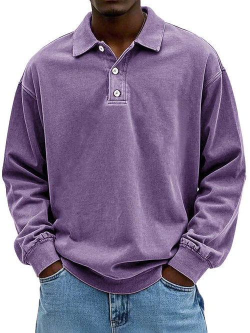 NOVAE | CASUAL POLO SWEATER