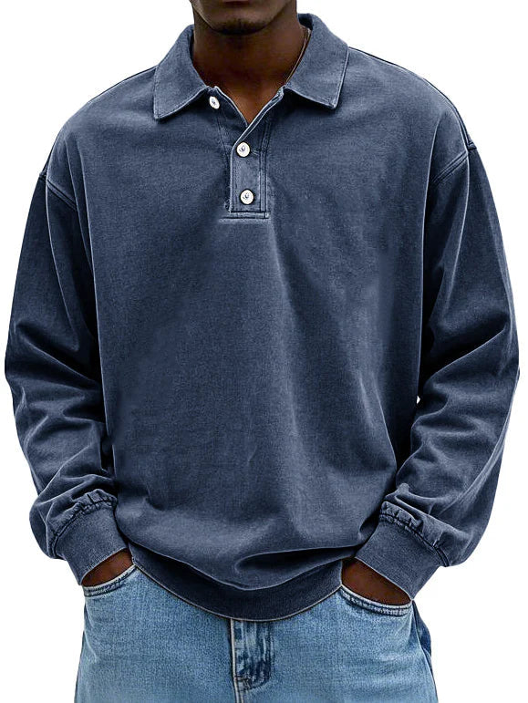 NOVAE | CASUAL POLO SWEATER