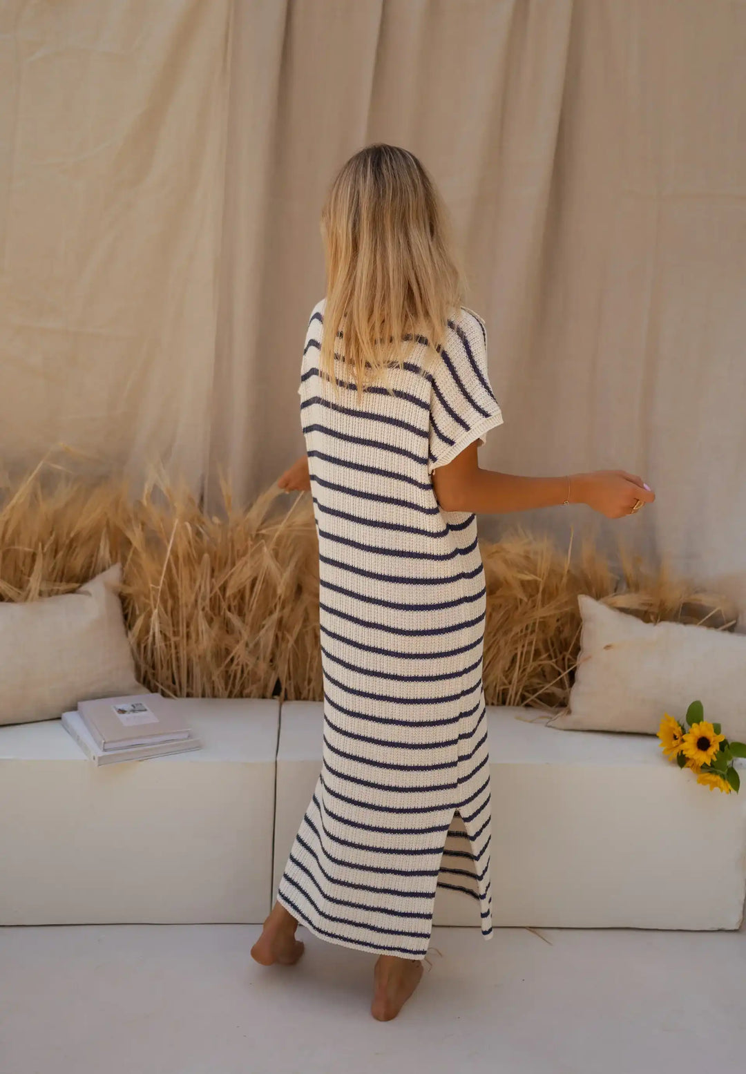 SOPHIA™ | THE STRIPED KNITTED DRESS