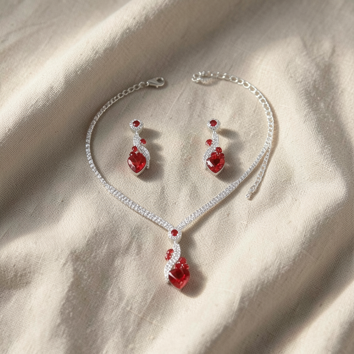 Luxury Fashion Red Necklace