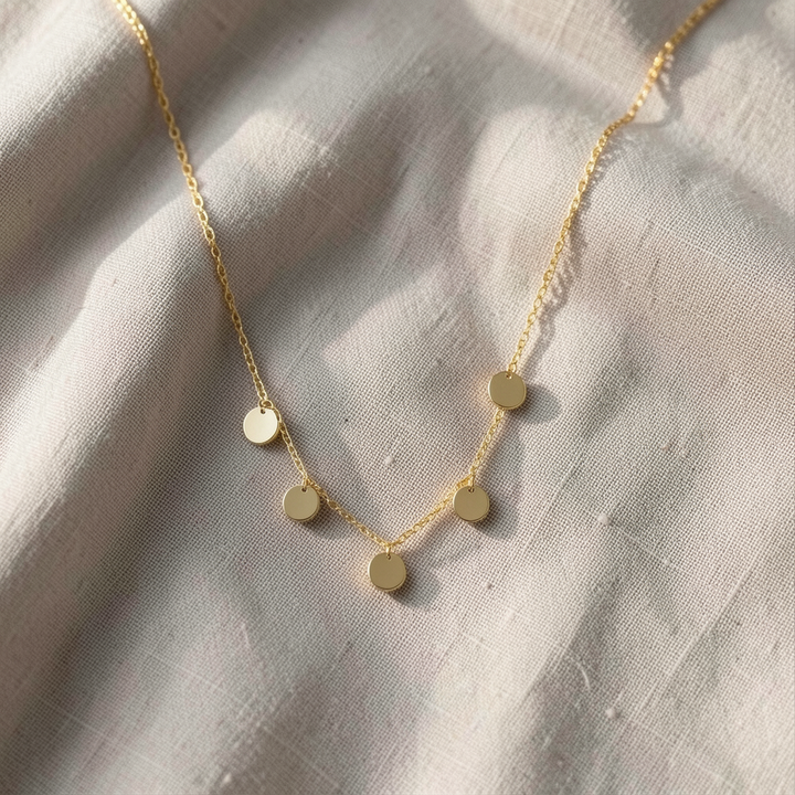 Funky Buddha Necklace | Gold