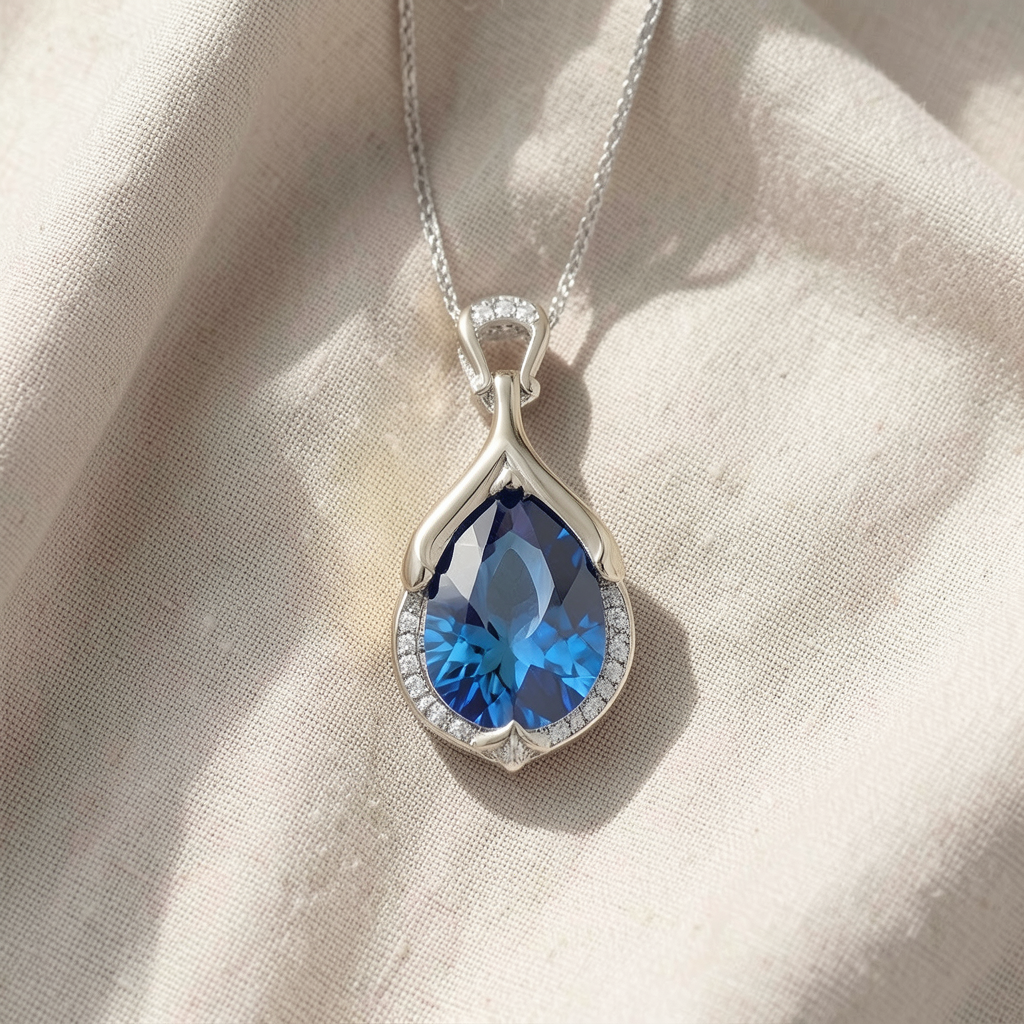 Alindra Feymorra Necklace | White Gold
