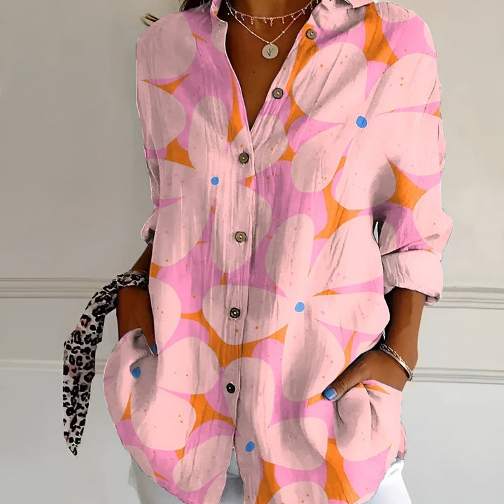 Kaitlyn™ | Floral Fluid Blouse