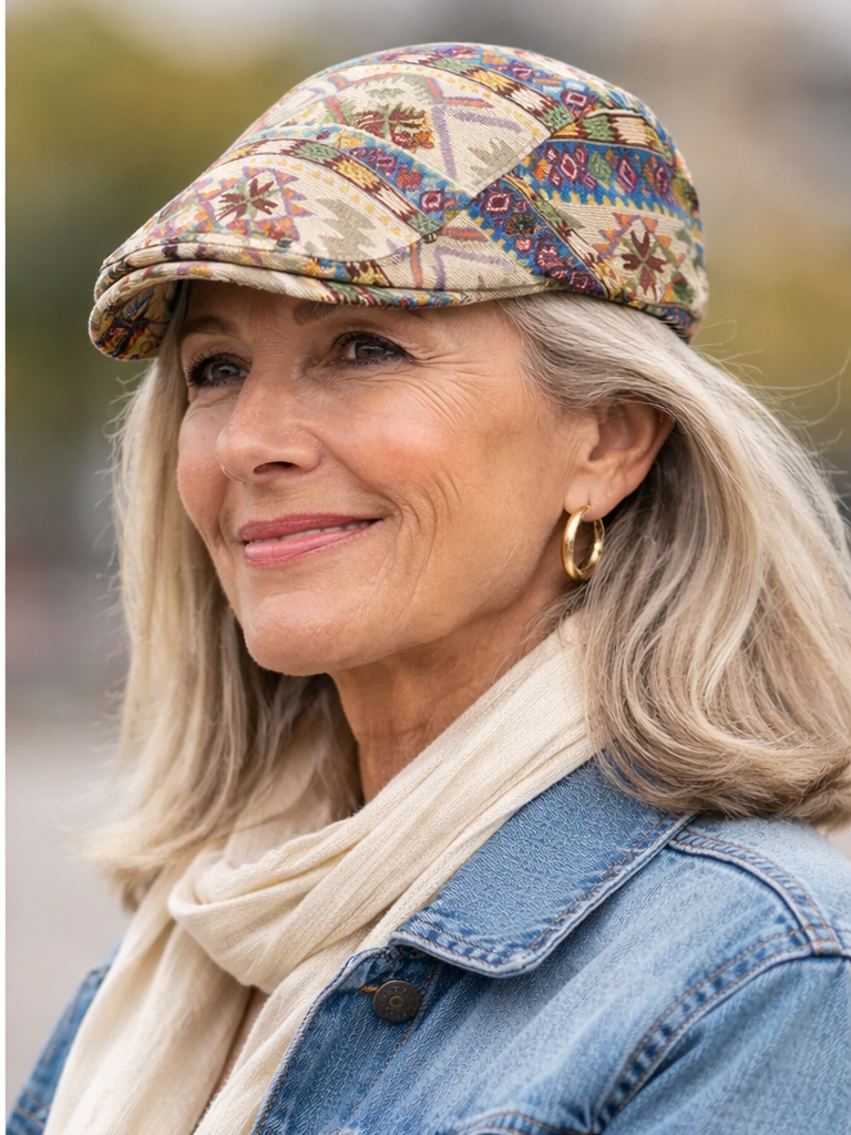 Sierra | Vintage Pattern Cap
